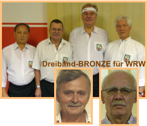 v. l. Sang-Sim Jang, Reinhard Bär, Helmut Frischen, Thomas Fischer, Klaus Köhl u. l., Wolfdietrich Schwarzer u. r.