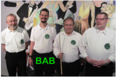 v. l. Bernhard Seelhorst, Torsten Lüttgert, Günter Fornacon, Dieter Hermann