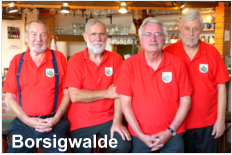 v. l. Bernd Schlüter, Bernd Bogen, Rainer Männert, Klaus Schmidt