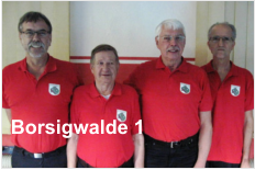 v. l. Thorsten Strelow, Werner Borchert, Alfred Klohs, Hartmut Hößler