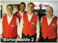 v. l. Frank Pietsch, Kai Zickerick, Markus Dymek, Arno Bugge