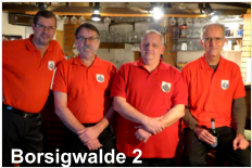 v. l. Kai Zickerick, Thorsten Strelow, Thomas Roggenbuck, Hartmut Hößler