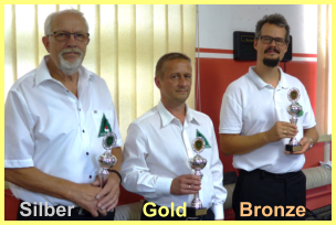 v. l. Winfried Koglin, Toralf Rzehak, Torsten Lüttgert